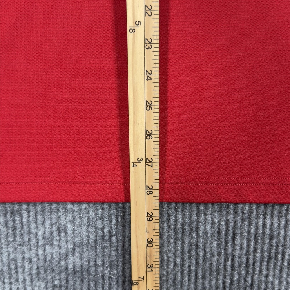 San Francisco 49ers On Field Nike Dri Fit Quarter Zip‎ Mens 2XL Red Pullover - Picture 13 of 16